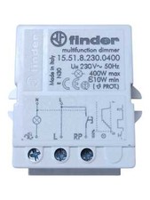 Finder 155182300400PAS Elektronischer Einbaudimmer, 400 W, 230 VAC