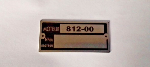 Typenschild renault - typenschild,