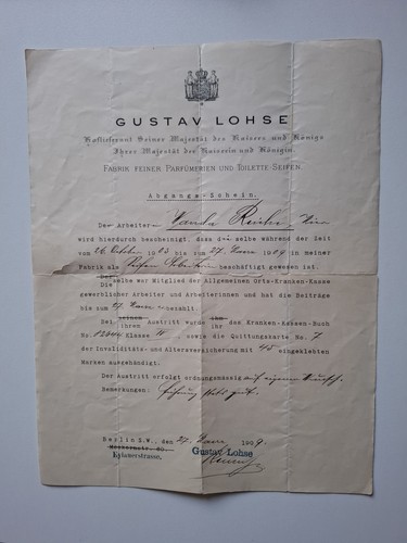 Gustav lohse hoflieferant - lohse,