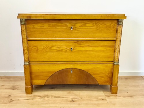 Biedermeier kommode ulme - biedermeier,