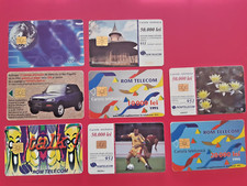 8 Telefonkarten RUMÄNIEN verschiedene Motive S49