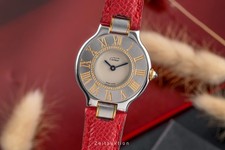 Cartier must de Cartier 21 SM Stahl / Gold Quarz Damenuhr Ref. W1005121 125000P