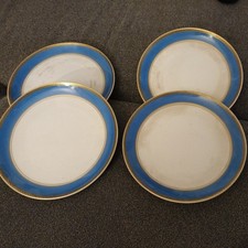 Porzellanteller Kuchenteller alt DDR 4 Stück 