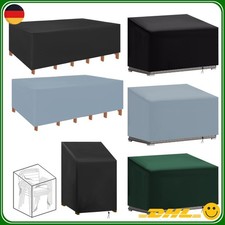 TJFU Schutzhaube Gartenmöbel Abdeckung Schutzhülle Stuhl Wasserdicht Abdeckplane