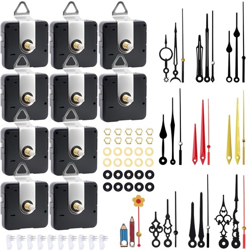 Uhrwerk set stück lautlos - set,