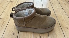 Original UGG Boots Classic Ultra Mini , braun / chestnut , Gr. 39 
