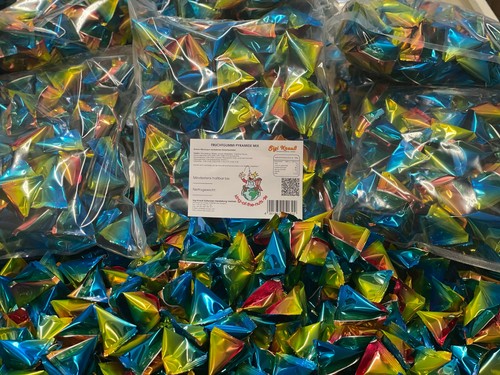 Gummi pyramide 500 kamelle - gummi,