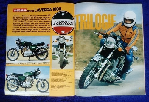 Das motorrad 1975 - 8/1975,, test