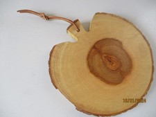 kleines Servierbrett Deko Baumscheibe Schneidebrett