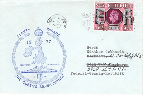 Schiffspost zerstörer hamburg - schiffspost,