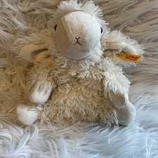 Steiff Schaf liegend 082474 - ca. 21cm
