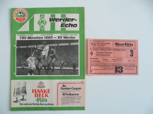 Werder bremen tsv - bremen-tsv, 1860