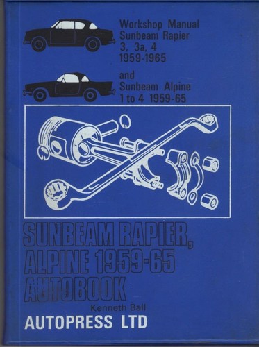 Sunbeam alpine sitzer serie - sunbeam, 2-sitzer,