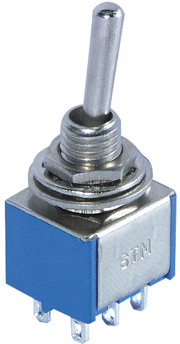 Mini kippschalter polig - mini, 6