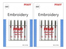 2x PFAFF Embroidery Nadeln