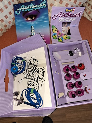 Airbrush komplett set - komplett,