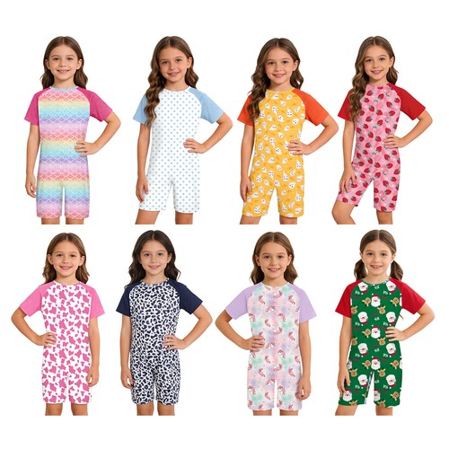 Kinder trikot kurzarm jumpsuit - kurzarm,