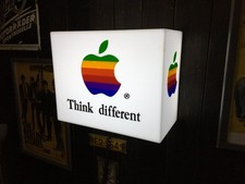 Apple think different - apple, different"