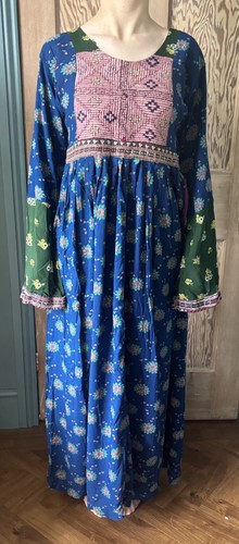 Indisches baumwollkleid - indisches,