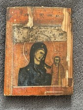 Original alte russische kleine  Ikone