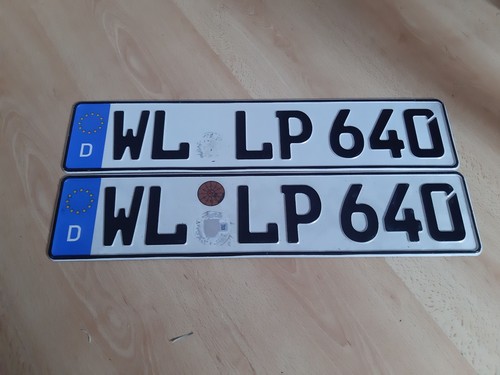 Deutschland licence plates - 2,