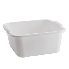 Viereckschüssel 10L weiß