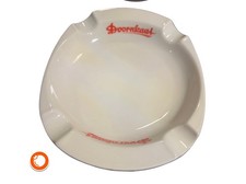 1960er Doornkaat Werbe-Aschenbecher Hutschenreuther Porzellan weiß 13cm Germany