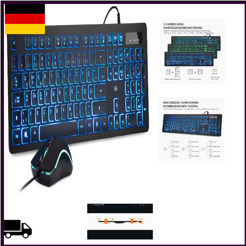 Rii gaming tastatur - rii, maus