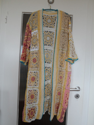Sommermantel granny quadrat - sommermantel, granny-quadrat