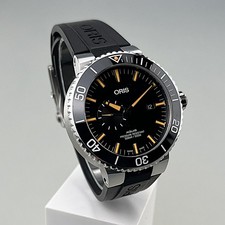 ORIS AQUIS SMALL SECOND, DATE, DIVER, 7733, Stahl/Kautschuk, Automatik, 45,5 mm,