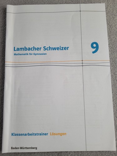 Lösungsheft