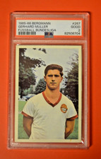 PSA 2 - Fußball Sammelkarte Bergmann 1965/66 Rookie Gerd Müller Bayern München