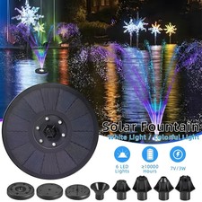 Led wasserspiel solarpumpe - led,