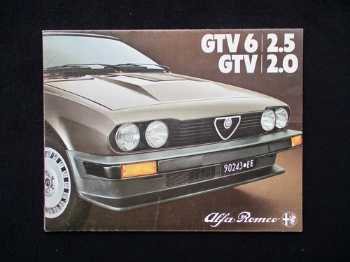 Alfa romeo gtv 2 - 2,5, 2,0