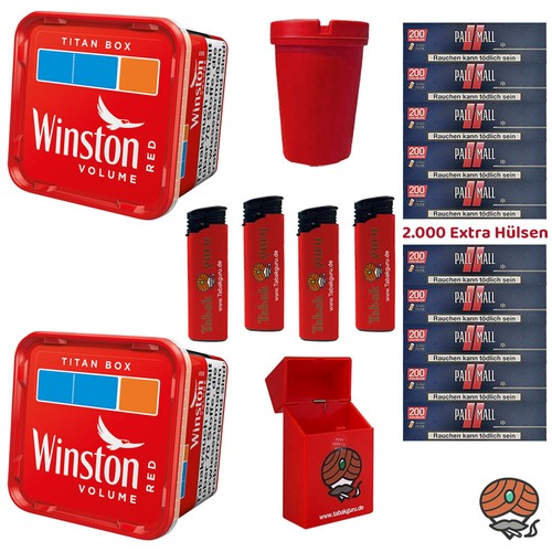 Winston red rot - winston, volumentabak