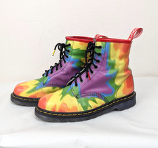DR. MARTENS 1460 VEGAN 8-LOCH BOOTS 40 DOCS STIEFELETTE STIEFEL RAINBOW N2501