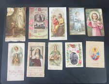 Alte Heiligen Bilder 10 Stück