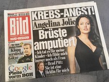 Bildzeitung vom 15.05.2013 * Geschenk zur Geburt * Angelina Jolie * BVB * Bayern