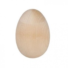 Holzei Decoupage Osterei Buche