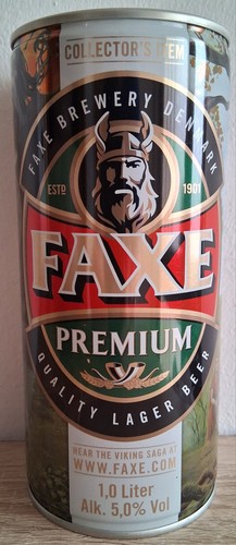 Faxe premium bierdose - 1,0l,