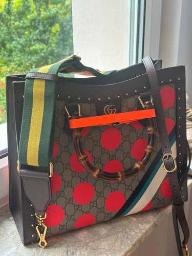Gucci diana tote - gucci, bamboo