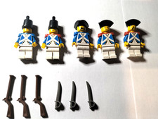 Lego Piraten Figuren Imperial Soldaten Blauröcke mit Zubehör