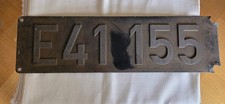 Original Lokschild E 41 155