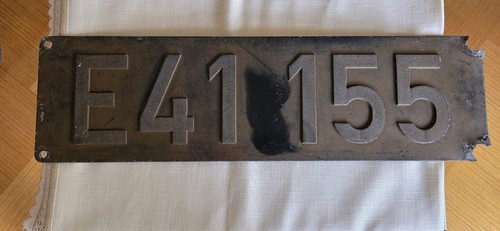 Original lokschild 155 - lokschild,