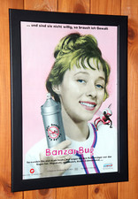 1996 Banzai Bug PC Windows Vintage Rare Promo Small Poster / Ad Page Framed