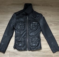 Superdry Lederjacke, neu
