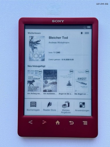 Sony prs ereader 6 zoll - sony,