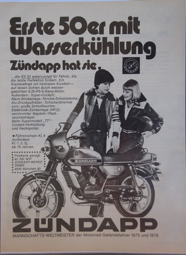 Zündapp watercooled - ks,