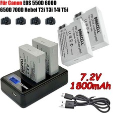 2× LP-E8 Akku + Dual