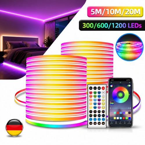 20m rgb led neon streifen - 5/10/20m,